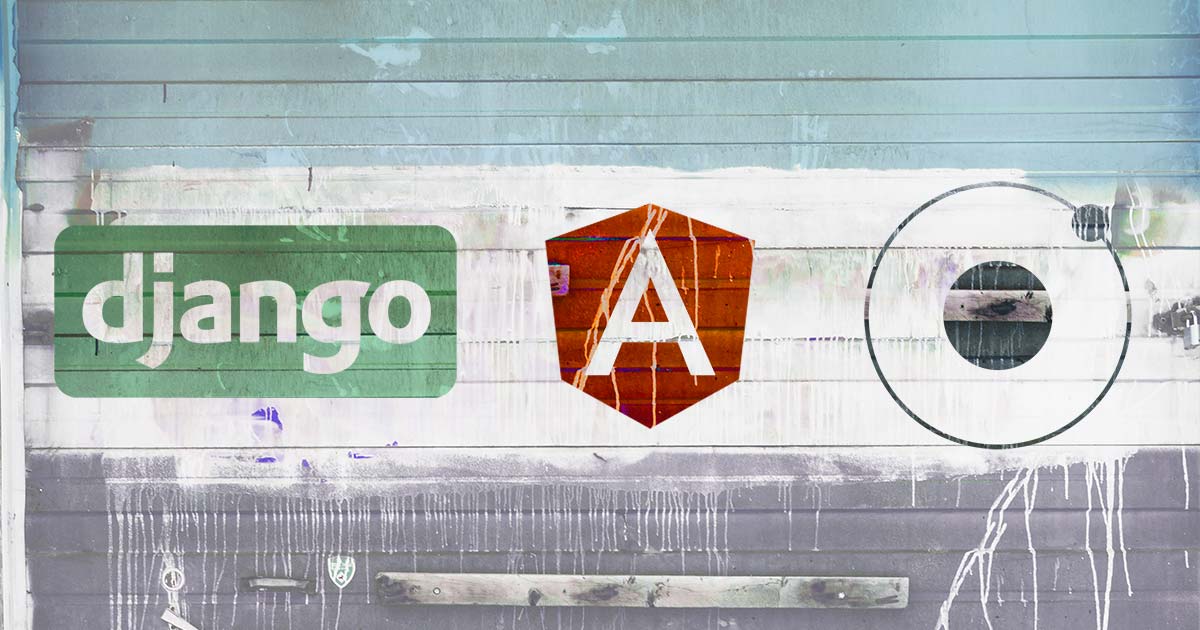 Django + Angular + Ionic Logo