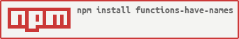 npm badge