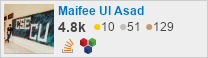 profile for Maifee Ul Asad on Stack Exchange, a network of free, community-driven Q&A sites